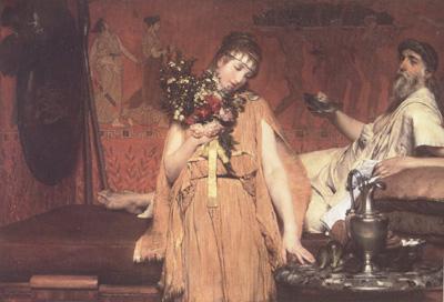 Alma-Tadema, Sir Lawrence Between Hope and Fear (mk23) France oil painting art